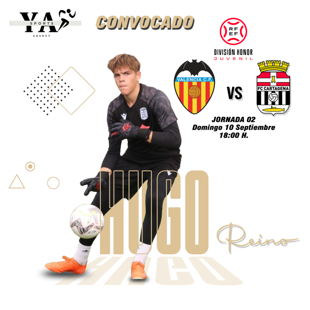 CONVOCADO JUVENIL A VS VALENCIA C.F.