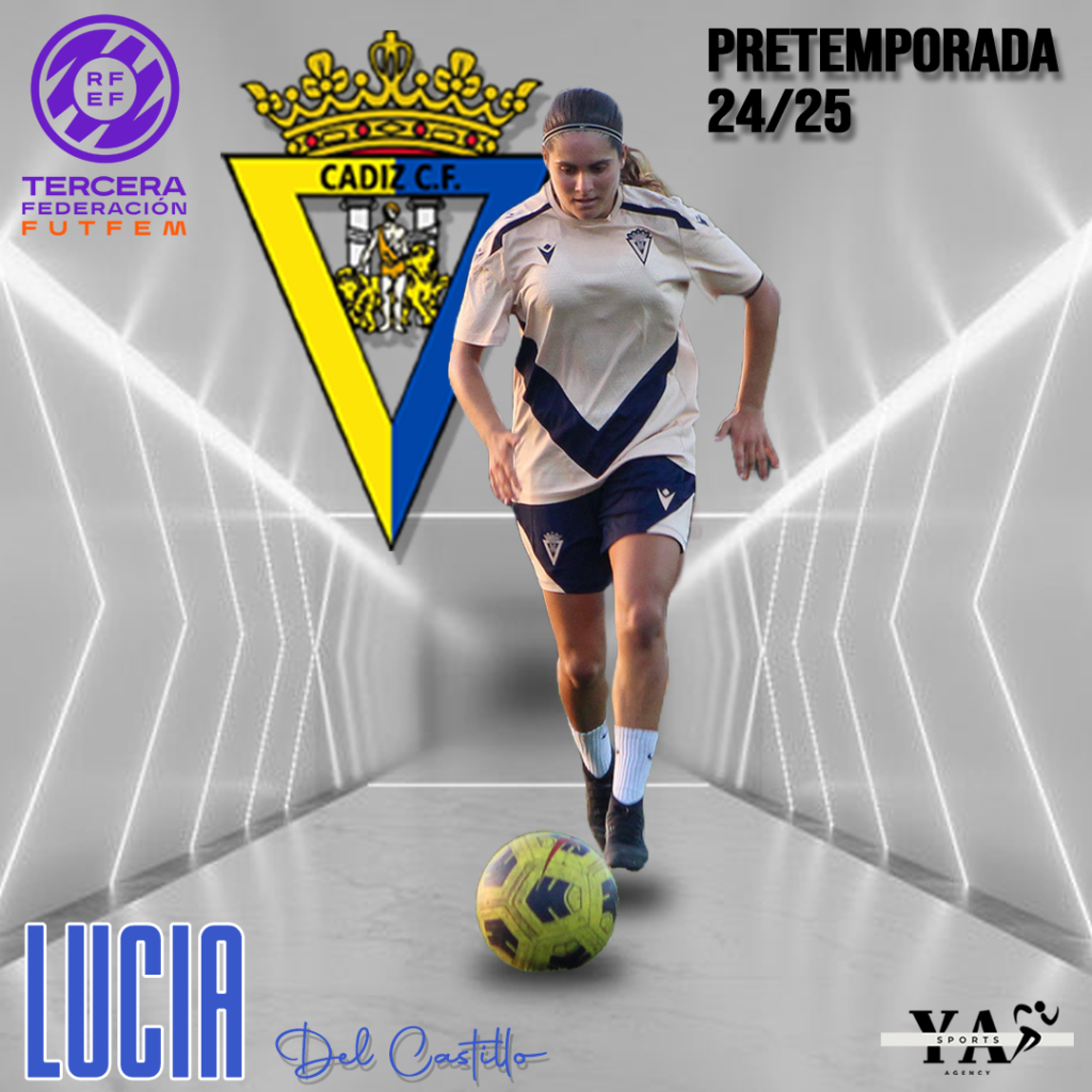 LUCIA DEL CASTILLO PRETEMPORADA CÁDIZ CF