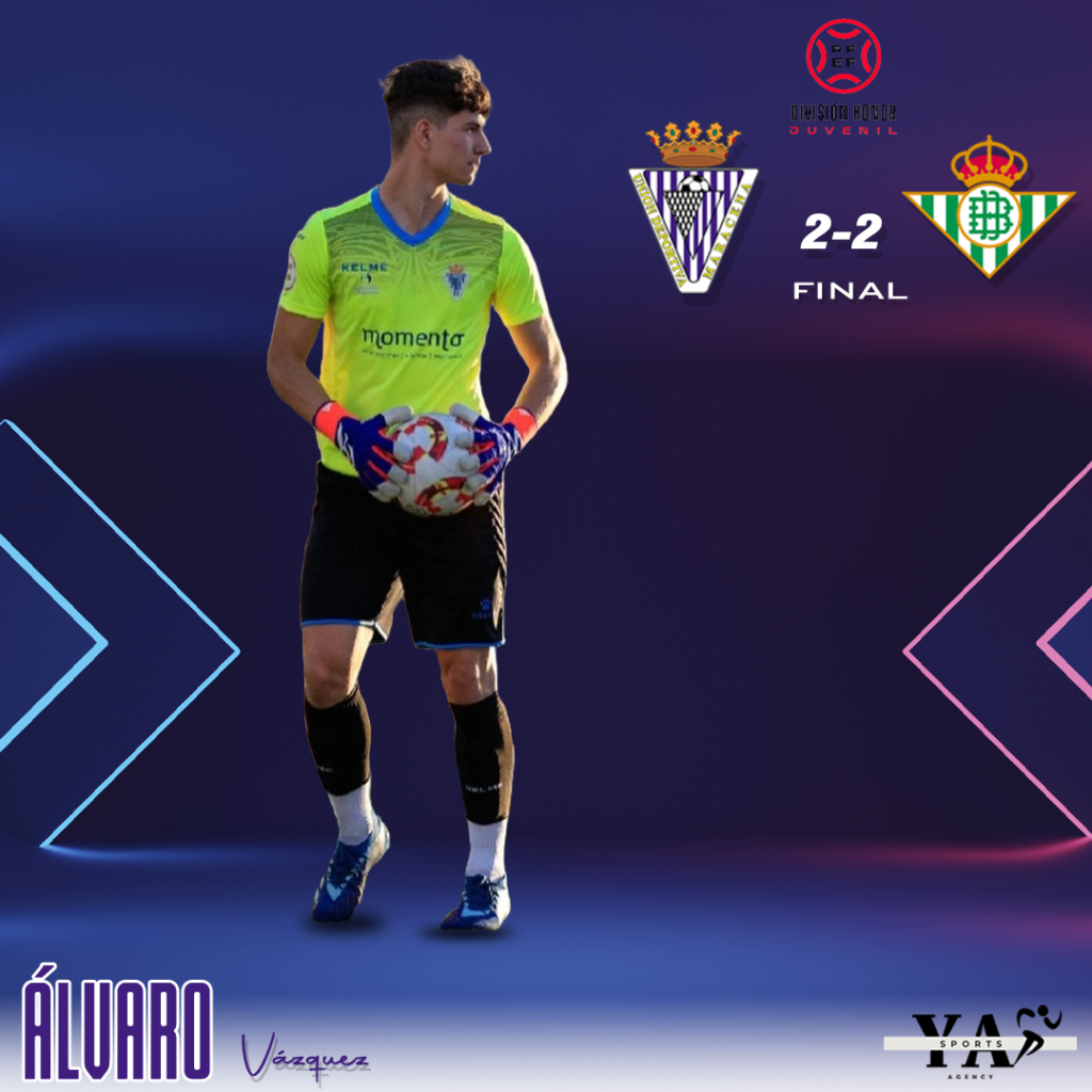 ÁLVARO VÁZQUEZ PARTIDAZO ANTE EL REAL BETIS