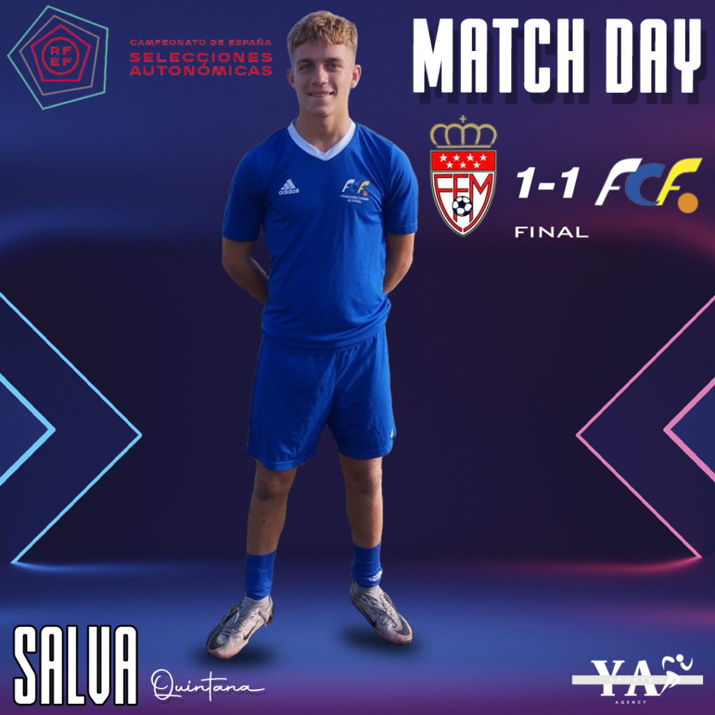 SALVA EMPATE ANTE LA SELECCIÓN DE MADRID