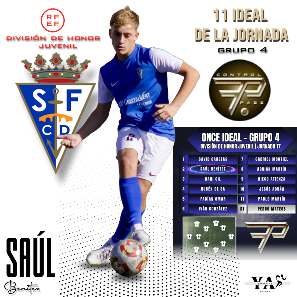 SAÚL BENÍTEZ 11 IDEAL DIVISIÓN DE HONOR